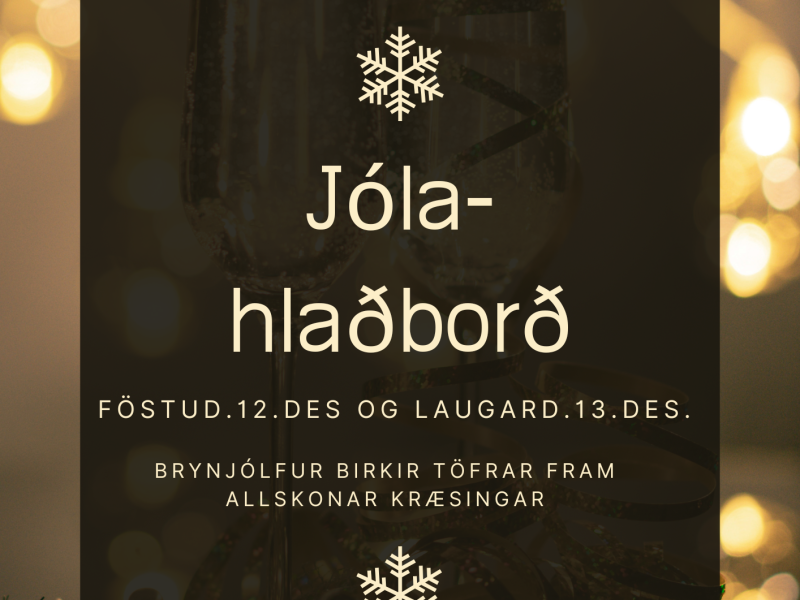 Jólahlaðborð 2025 í Héðinsminni